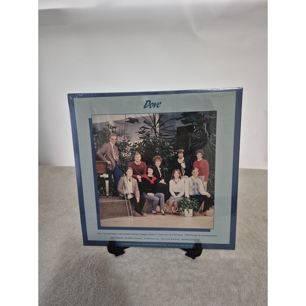 Dove Christian Gospel Vinyl LP Pella Iowa Dove Ministries SEALED Private Press